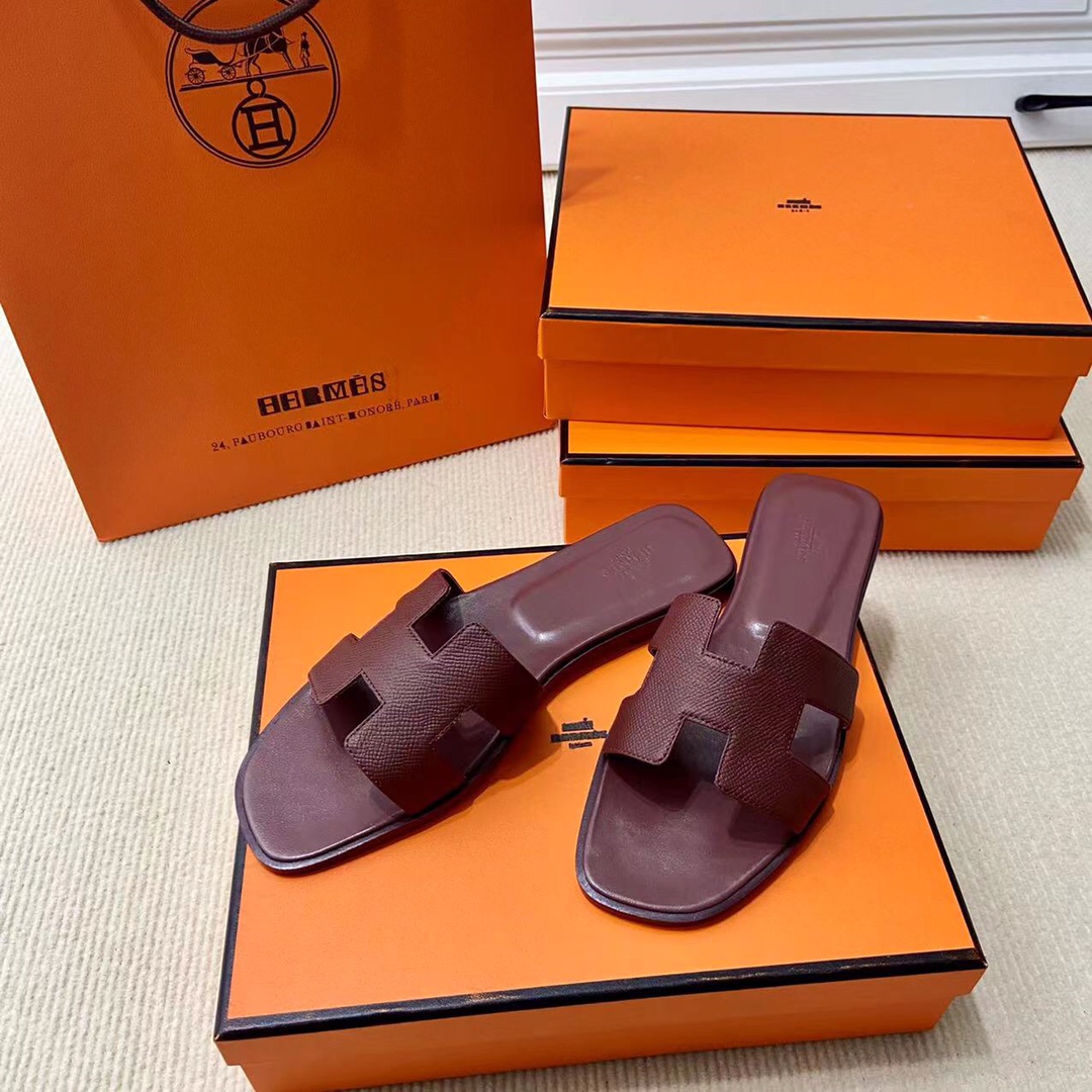 에르메스 올수공 오란 슬리퍼 샌들 앱송 13